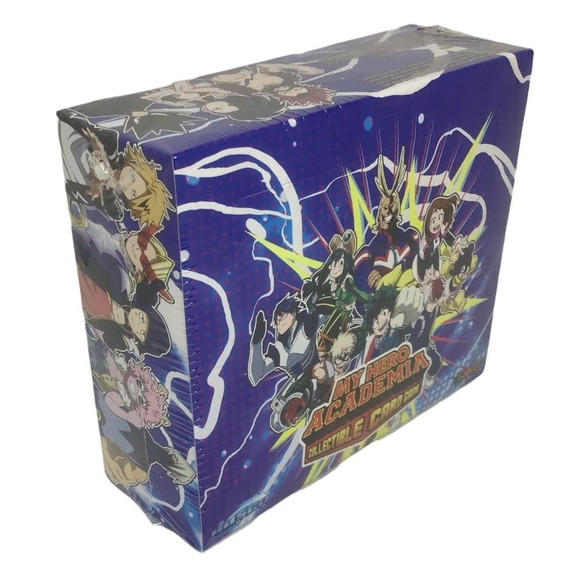 my hero academia collectible card game booster box Series 2 Unlimited Crimson Rampage Display | 240-card 24-Pack Booster Display | Ages 14+ | 2 Players | Avg. Playtime 20-30 Minutes Thats 3 times as many as previous sets My Hero Academia Collectible Card